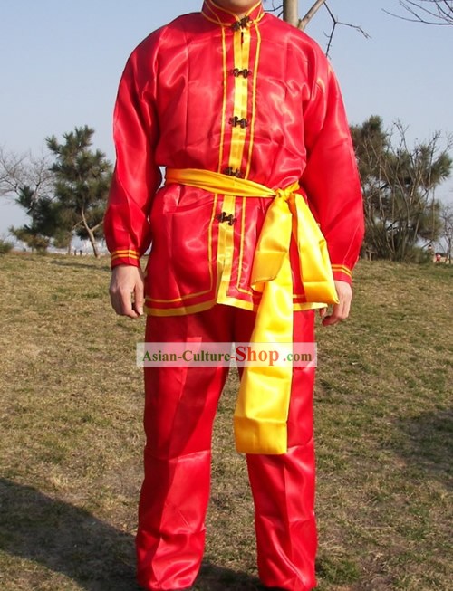 Chinese Traditional Dragon Dance Uniform Set