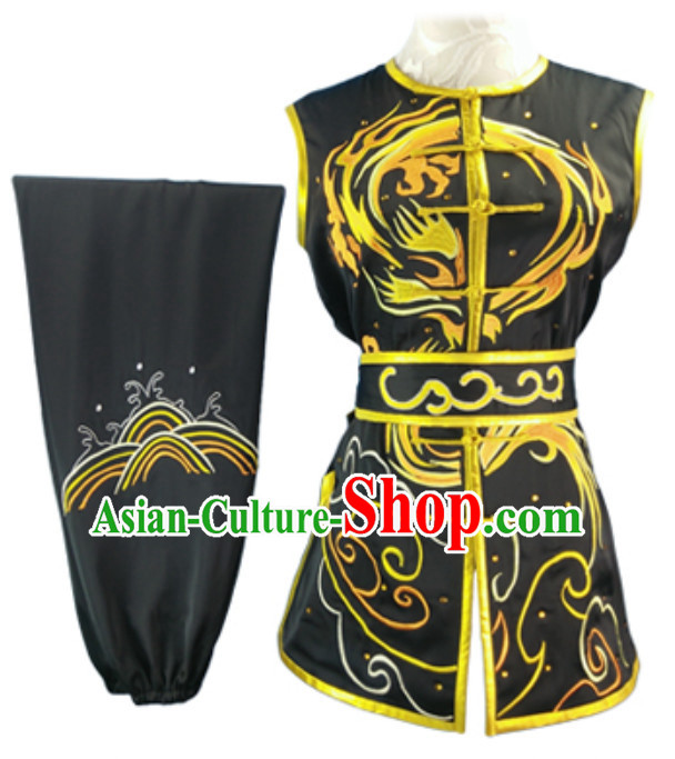 Made to Order Top Nanquan Southern Fist Sleeveless Best and the Most Professional Kung Fu Competition Clothes Contest Suits for Adults Kids Men Women Children