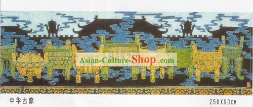 Batik Hanging-Chinês tesouros antigos