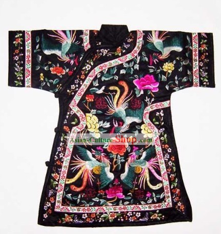 China 100 Percent Hand Made Embroidery Palace Robe of Chinese Empress