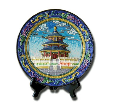 Chinese Cochin Ceramics-Temple of Heaven Plate