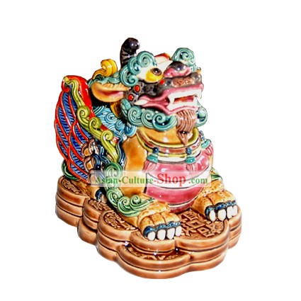 Chinese Cochin Ceramics-Flying Pi Xiu