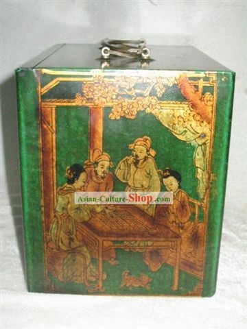 Chinois classique palais antique de Mahjong Box