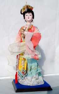 Handmade Peking Silk Figurine Doll - Xi Shi