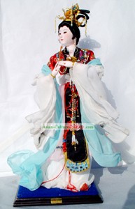 Handmade Peking Silk Figurine Doll - Diao Chan