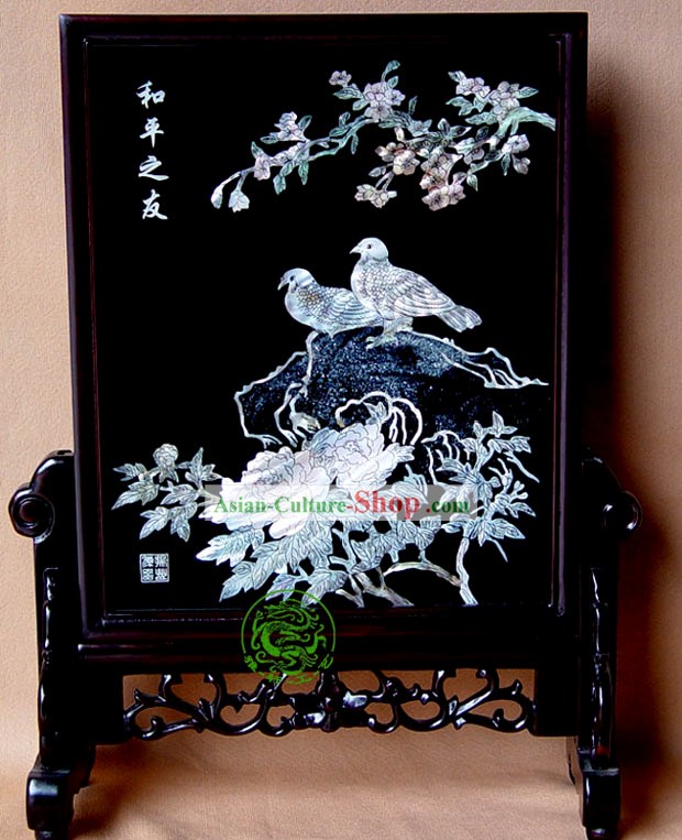 Yang Zhou laca Craft Pássaro da Paz