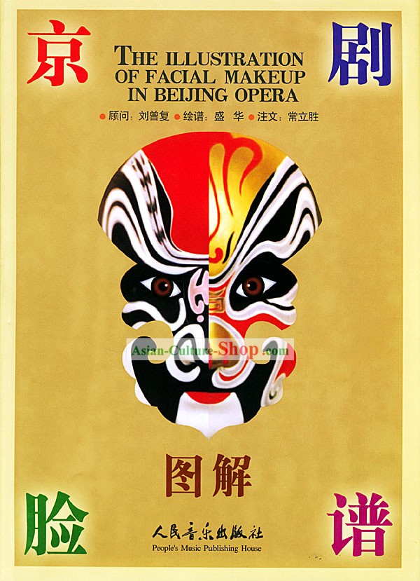 Peking(Beijing) opera facial masks illumination