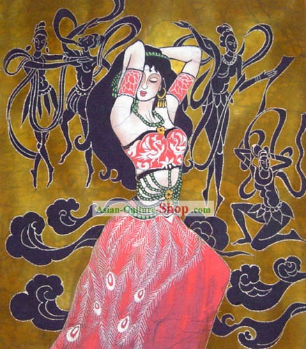 Chinese Batik Hanging-antigo sonho