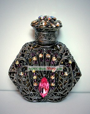 Bohemia Crystal Bouteille de parfum artisanat 5