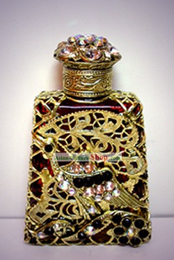 Bohemia Crystal Bouteille de parfum Artisanat 6