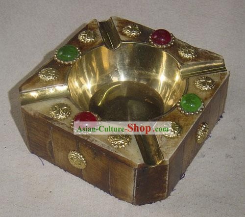 Yak Bone Copper Ashtray