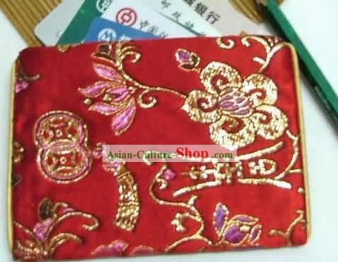 Purse chinoise classique de carte de crédit