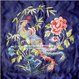 Chinoise main classique en broderie Flake-Phoenix