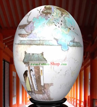 Main Wonder Chinois peints colorés Egg-Dating Peinture Lovers