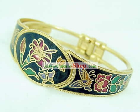 Palais Chinois Lily Cloisonné Bracelet