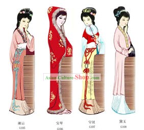 China Comb-Jin Ling Doze Girls in Red Sonho Câmara 2