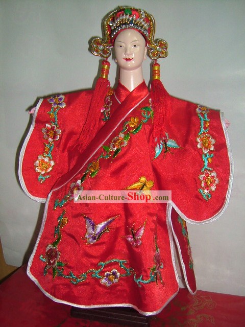 Chinese Classic Handmade Hand Puppet-Zhang Sheng