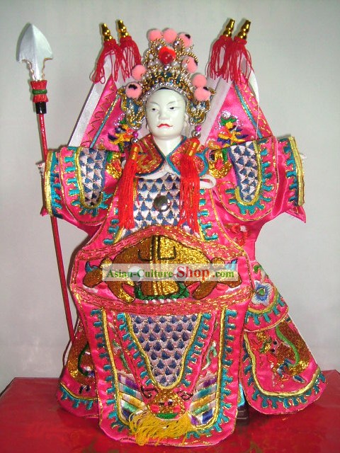 Chinese Classic Handmade Handpuppe-Solider Ma Chao