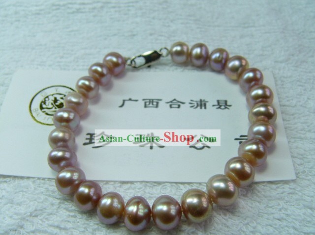 Nature Purple Pearl Bracelet