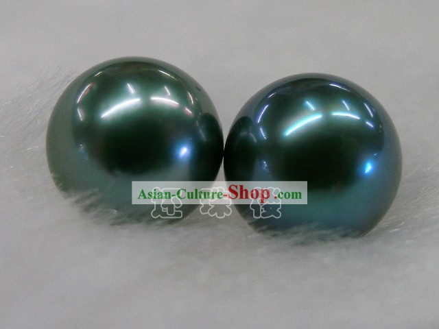 Fantastic Peacock Green Natural Pearl