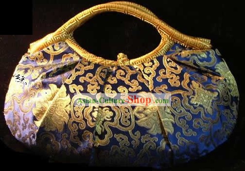 Bolso de seda china clásica