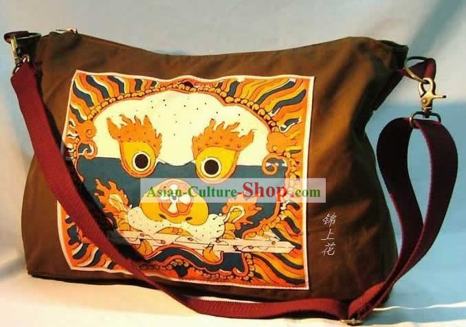 Classico Batik coraggioso Dragone Lino Borsa