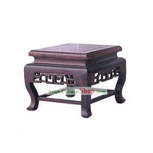 Tradicional Chinesa Palace Flower rack mogno