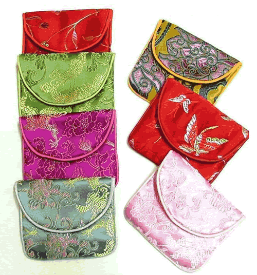 Bolsa chinesa Jóias Silk