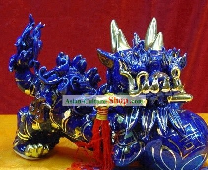 Chinese Stunning Azul Lion King