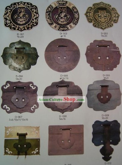 Chinesische archaize Copper Möbel Supplement Home Decoration 20