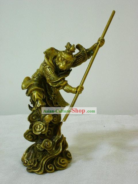 Chinese Stunning Brass Monkey Sun