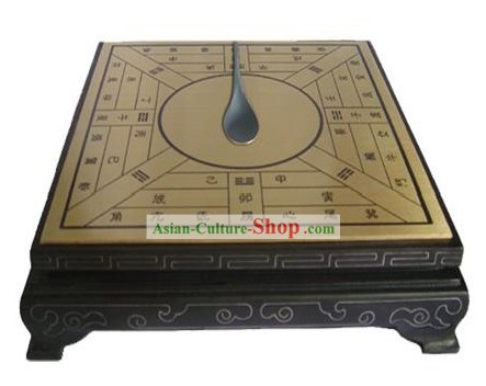 Han Dynasty Replica chinês Compass (Si Nan)