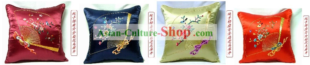 Chinese Classic Hand Embroidered Cushion for Learning on