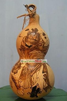 Chinese Classic Hand Made and Painted Calabash-Zhong Kui