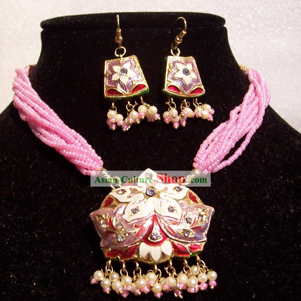 Bijoux fantaisie indiens Suit-Pink Lady
