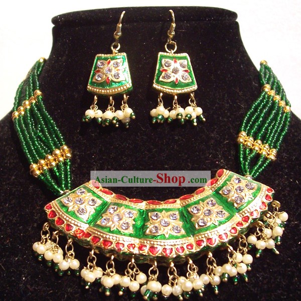 Suit-Vert Indian Bijoux Fashion Prince de sang