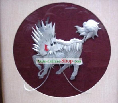 Chinese Aluminum Foil Gold Handicraft-Kylin