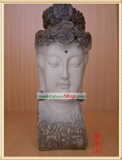 China Dunhuang Artesanato Cabeça de Buda uma