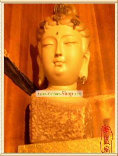 China Grande Dunhuang Artesanato Cabeça de Buda
