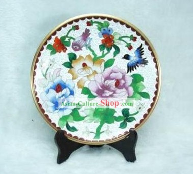 Closionne estilo chinês Antique Placa Spring-