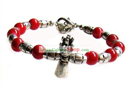 Tibetan Lucky Red Bracelet