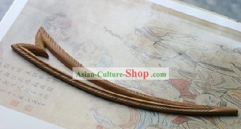 Sculpté à la main chinoise Pin traditionnel cheveux Noyer (épingle) - Inspiration