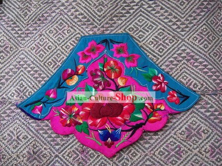 Chinese Stunning Miao Tribe Hand Embroidery Collectible-Bellyband for Woman