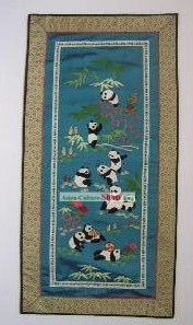 Chinese Embroidery Handicraft-Pandas 1