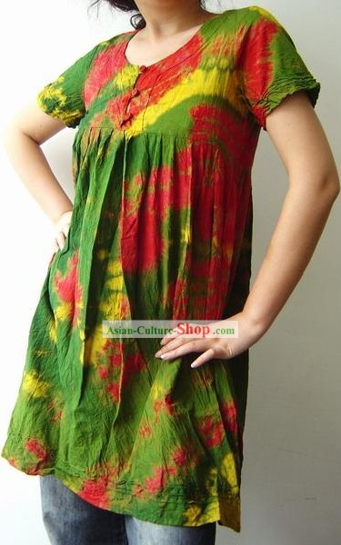 여성을위한 인도 훌륭해 레인보우 드레스
