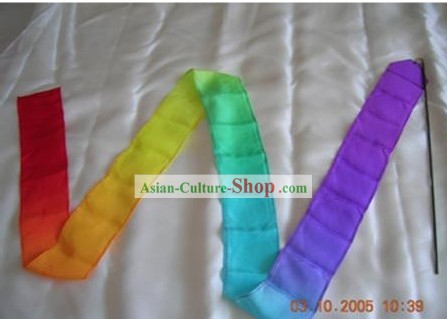 Chinese Traditional Colour Changing Rainbow Dancing Ribbon