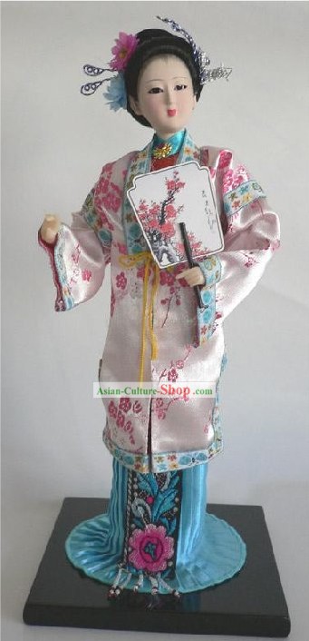 Handmade Pequim boneca Figurine Silk - Li Zhi