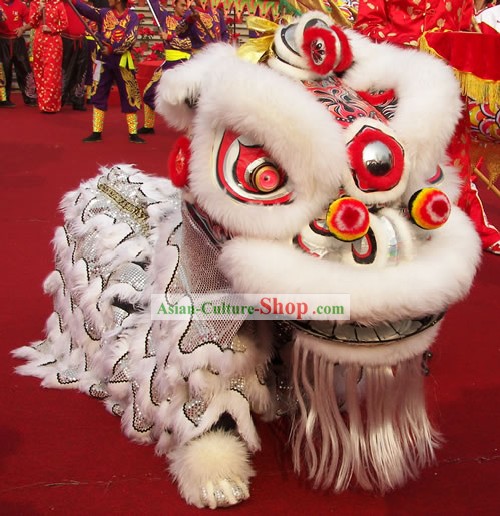 Top Chinese Classic Lion Dance Costumes Complete Set