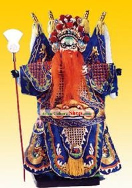 Chinois classique Artisanat-Qing originale Marionnette Hualian