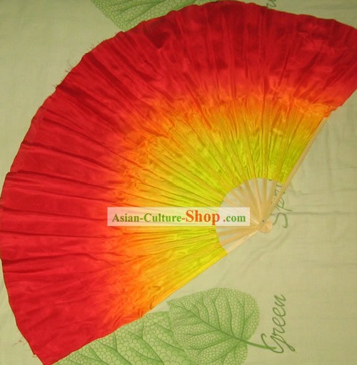 Cor chinês Mudar Fan Silk